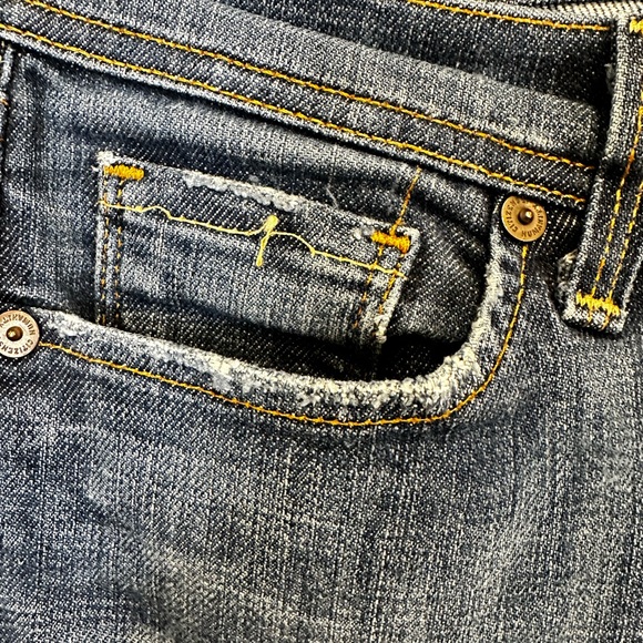 Citizens Of Humanity Low Waist Flare Jeans Size 29 COH Womens Y2K Made in USA - Picture 3 of 16